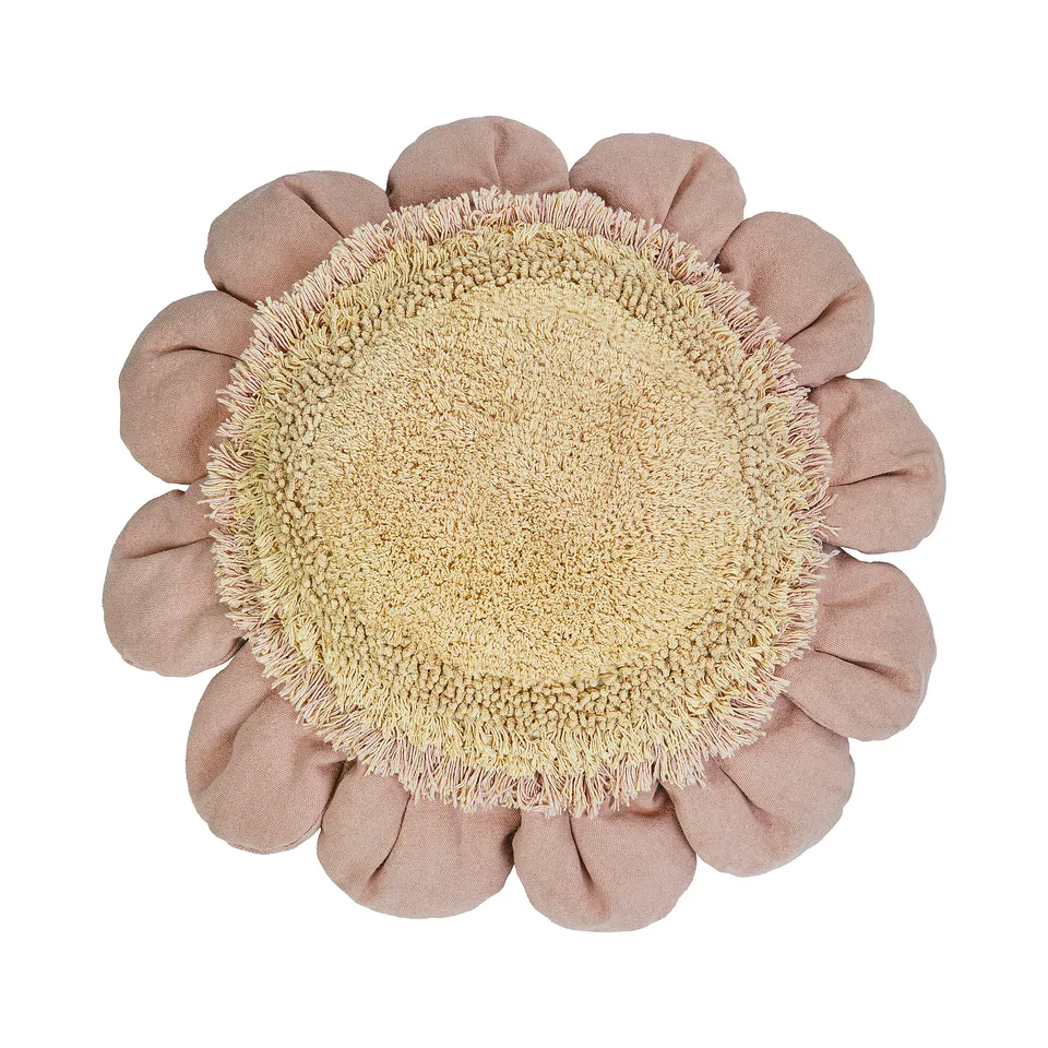 Lorena Canals Daisy pouf fiore rosa 70 cm