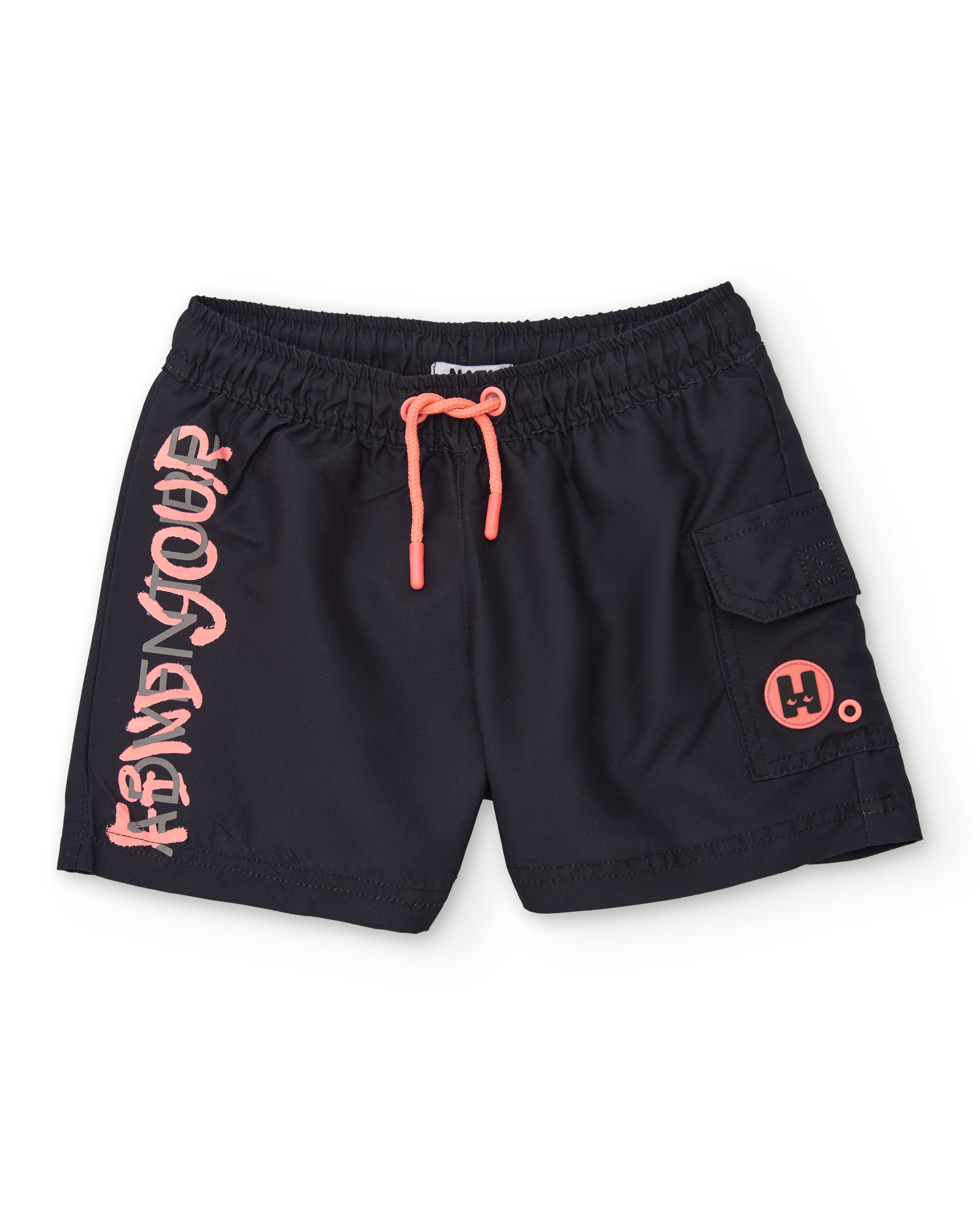 Tuc tuc costume bimbo nero boxer mare scritta laterale