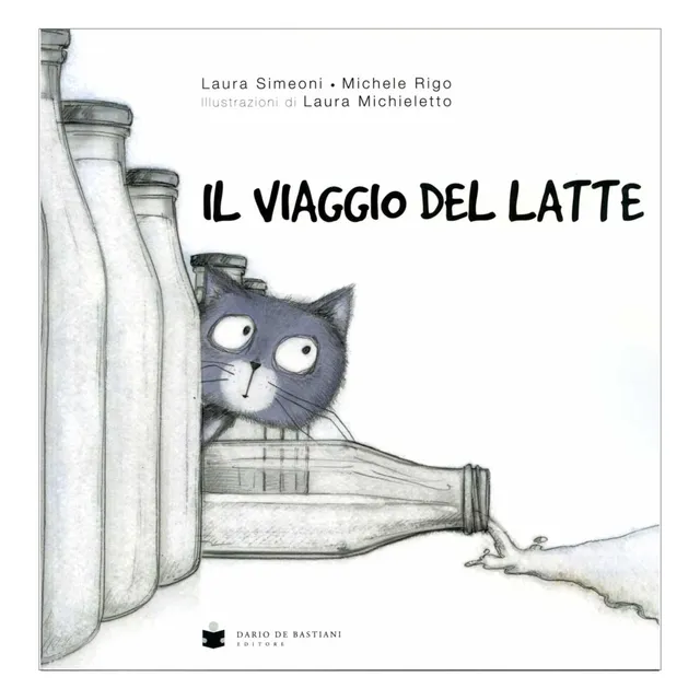 Dario De Bastiani Il viaggio del latte libro bambini 56 pagine