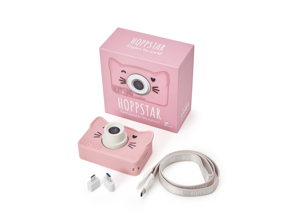 Hoppstar Rookie Blush fotocamera bambini digitale