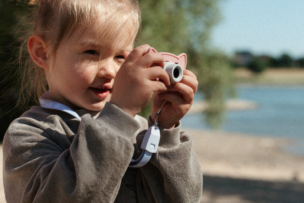 Hoppstar Rookie Blush fotocamera bambini digitale