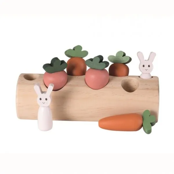 Egmont Toys Stacking Carrot Puzzle Impilabile Legno