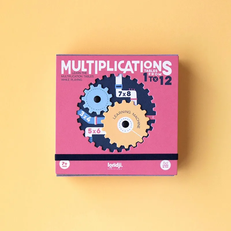 Londji Learn&Fun Multiplication gioco tabelline da 7 anni