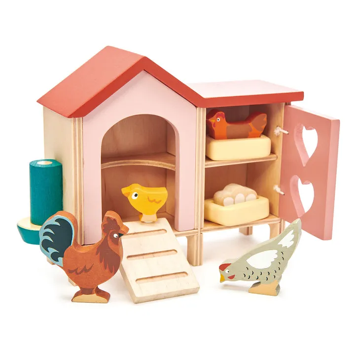 Tender Leaf Chicken Coop set pollaio in legno