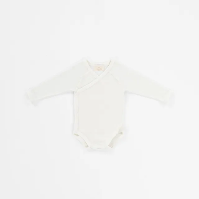 Kico Label body incrociato lana merino neonato