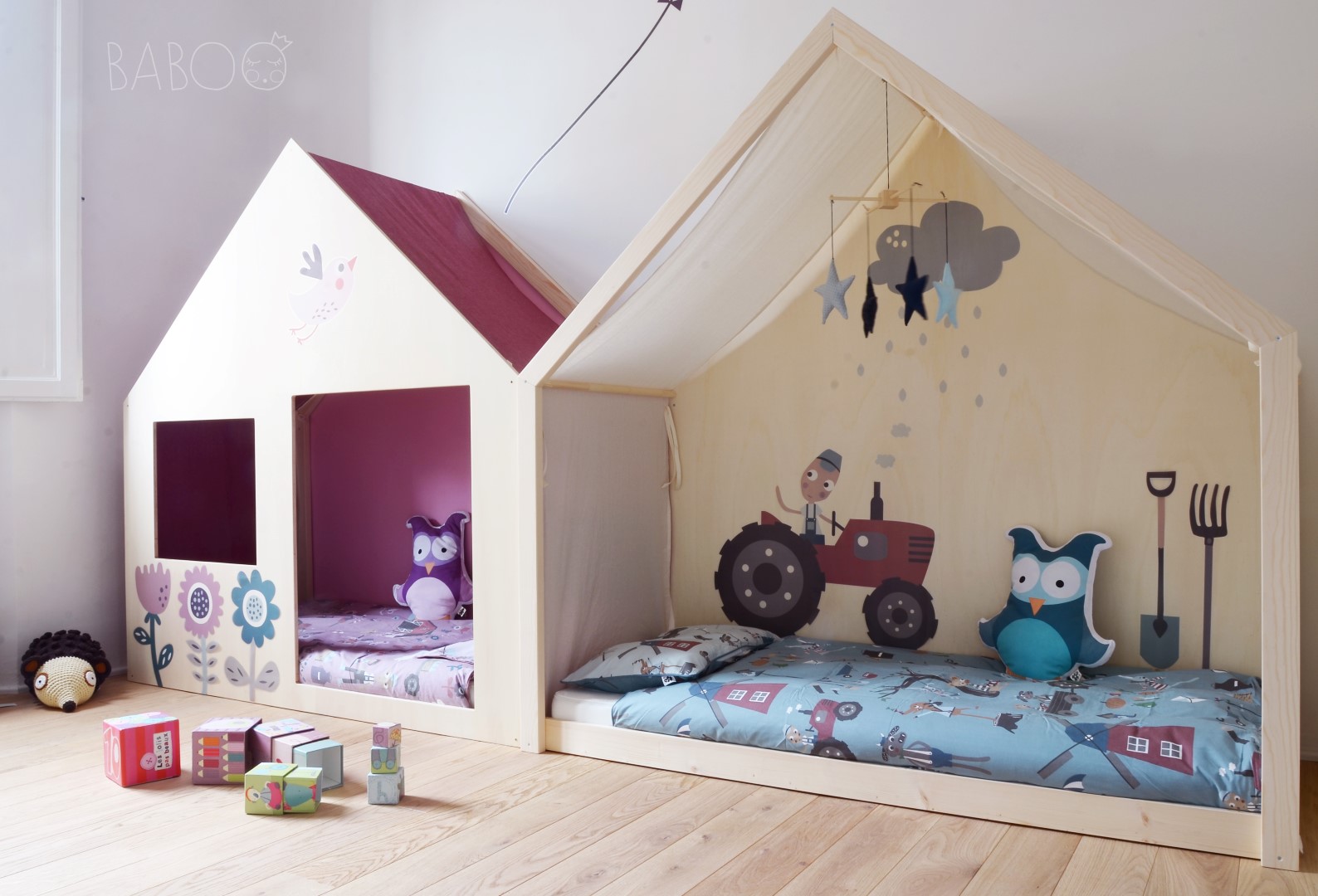 Cameretta Bianca e Chico arredo bambini