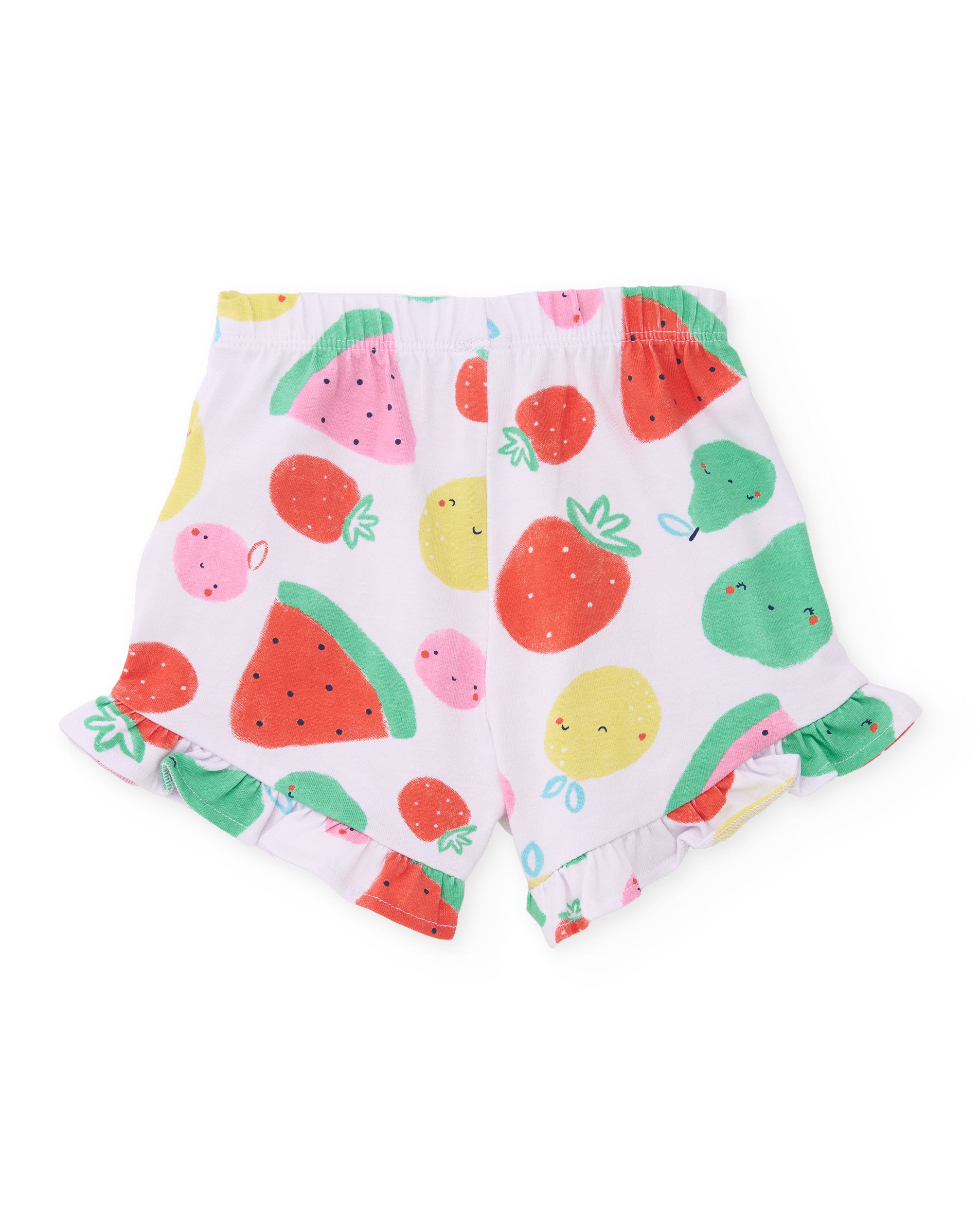 Tuc Tuc completo neonata rosa stampa frutta