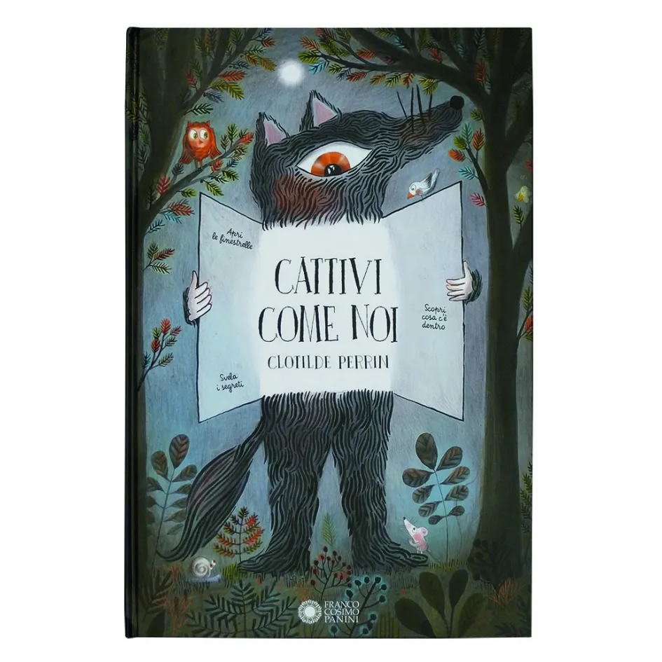Franco Cosimo Panini Cattivi come noi libro pop-up 27x40 cm