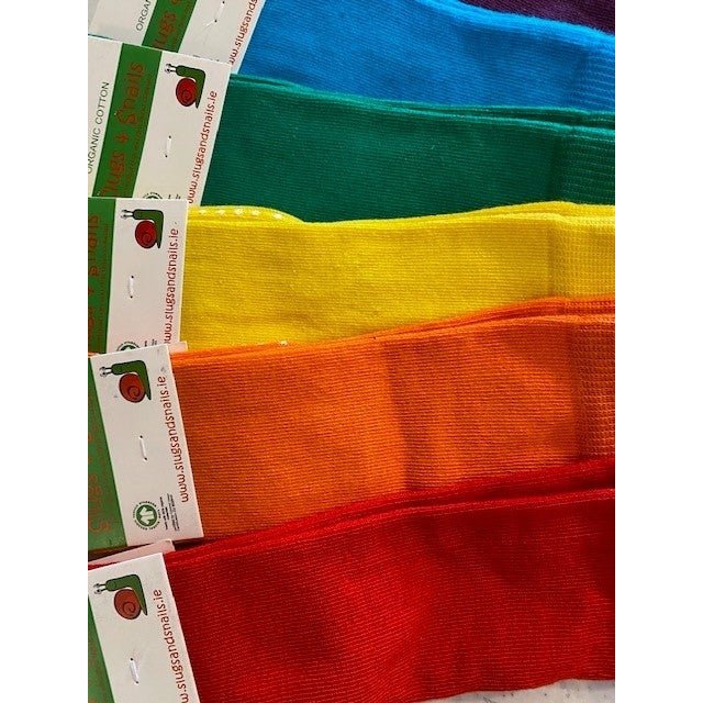 Slugs & Snails Rainbow box 6 calzini alti 26-27 cotone bio