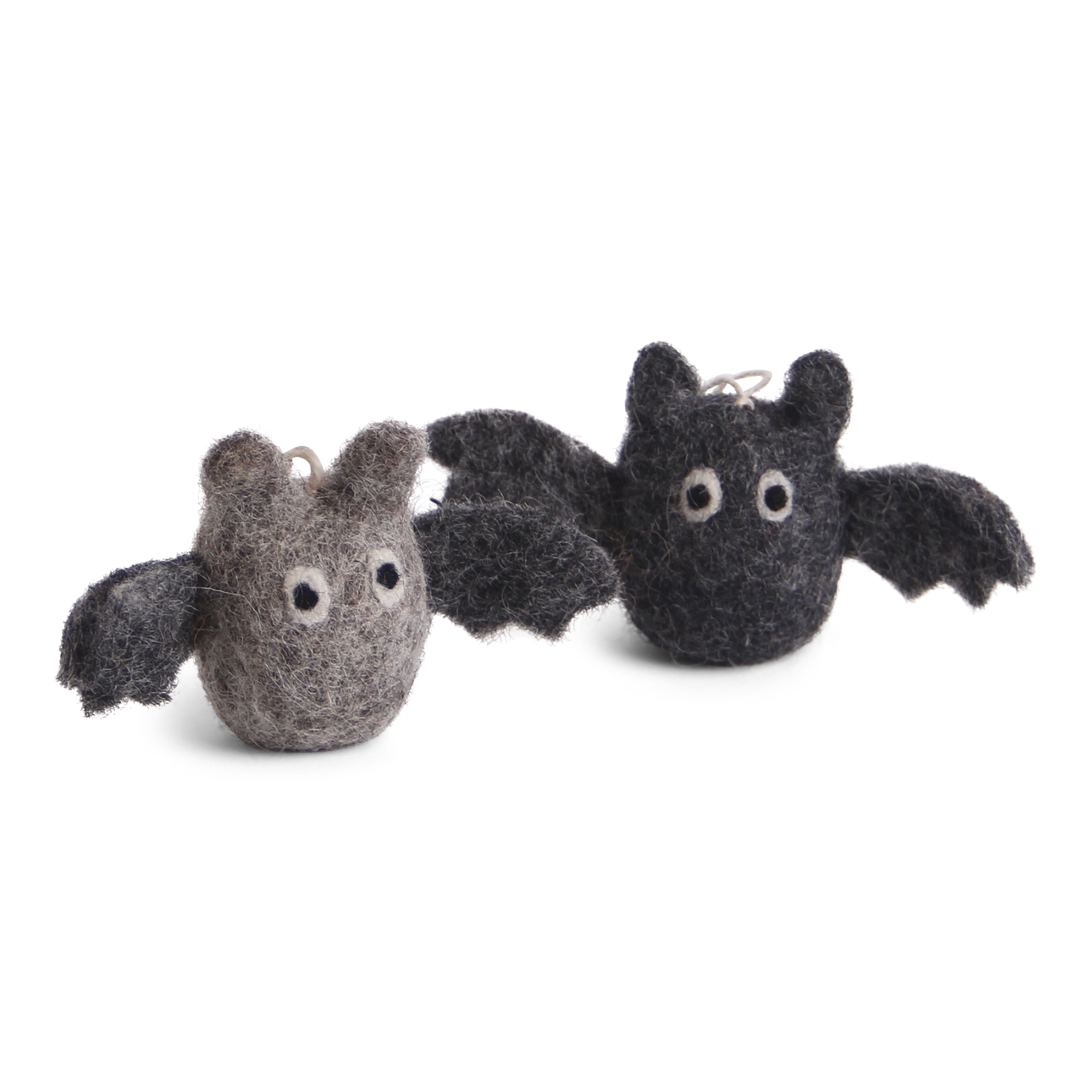 Gry & Sif Halloween 2 pipistrelli pendenti in feltro