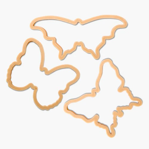 Kinfolk & Co Eco Cutter Set 3 Formine Farfalle Bioplastica