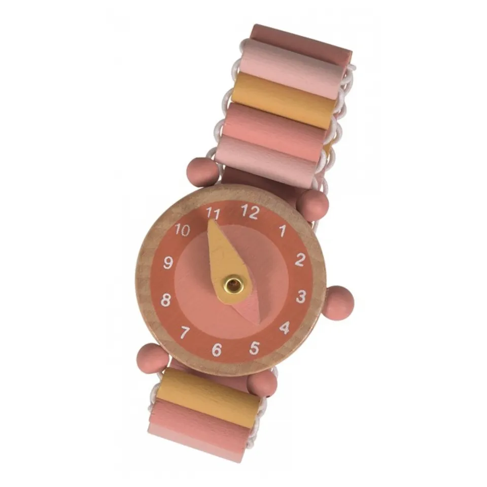 Egmont Toys Rose orologio bracciale legno bambini didattico