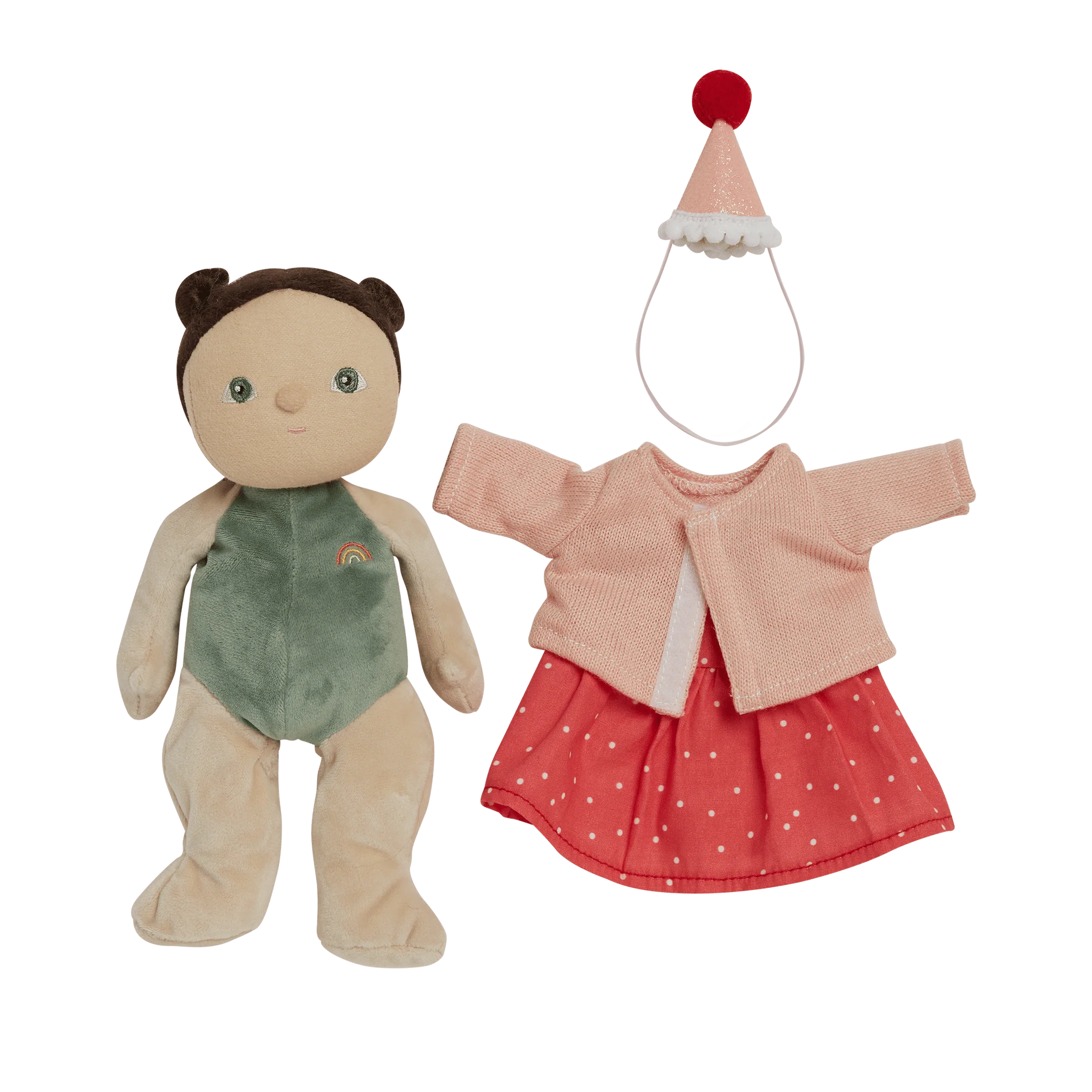 Olli Ella Dress Me Dinky Sophie Sundae bambola morbida