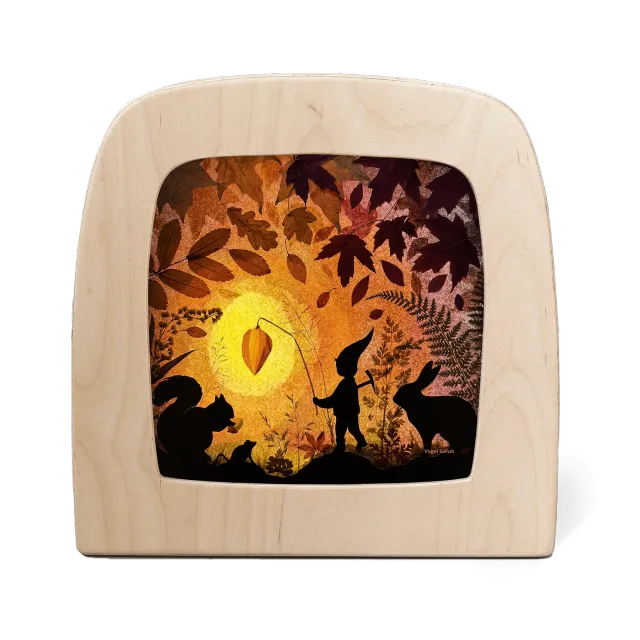 Toverlux Vogel Geluk Lantern trasparenza per lampada