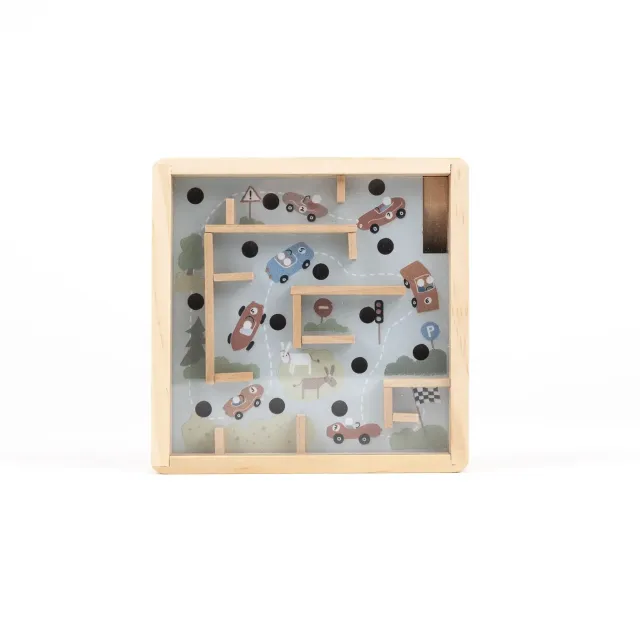 Egmont Toys Cars mini labirinto legno 15 cm abilità