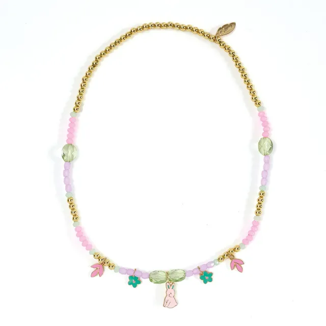 Djeco Camelia Garden collana bijoux bambina coniglio