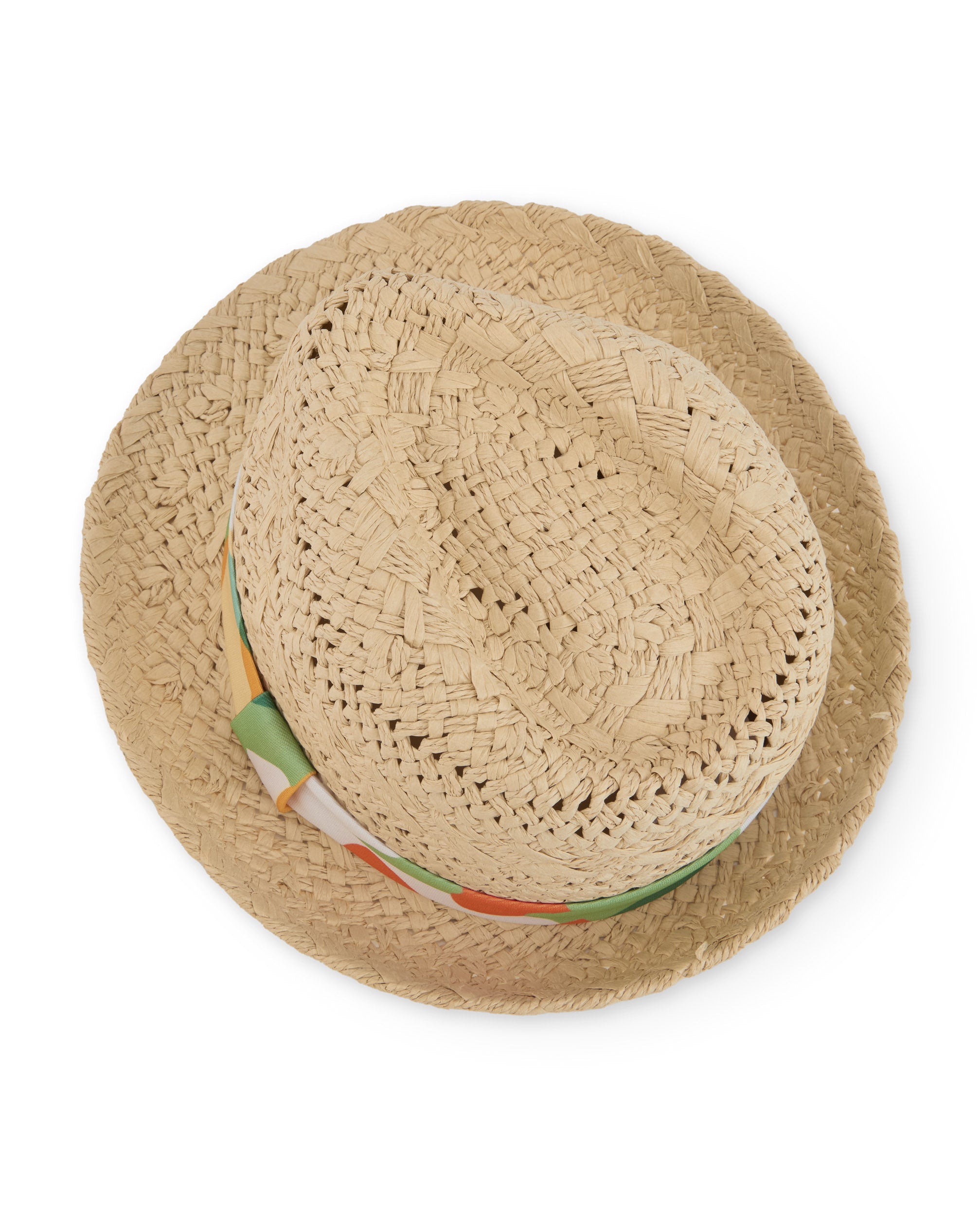 Tuc Tuc cappello bimbo beige tessuto leggero fascia