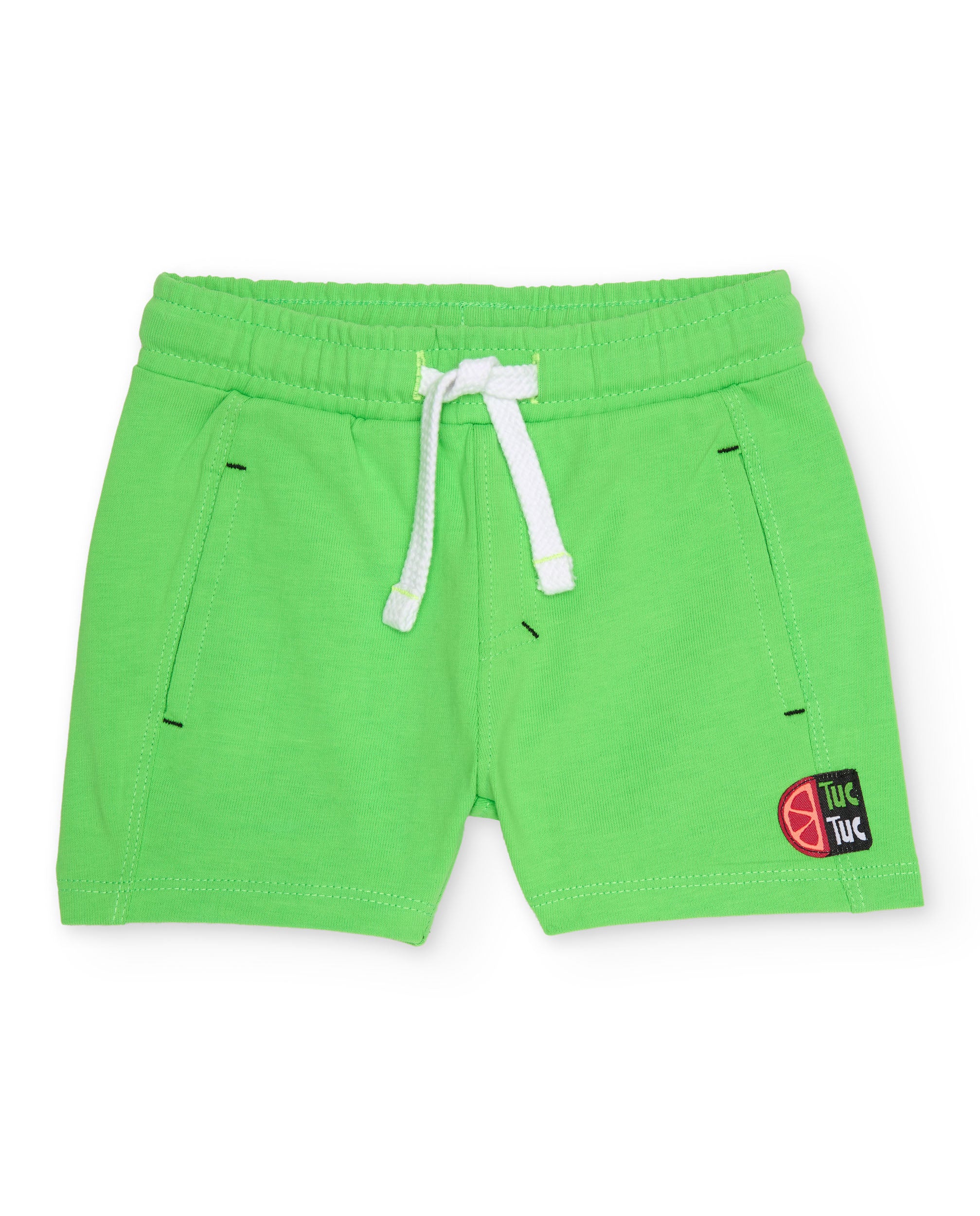 Tuc Tuc bermuda bambino verde tasche
