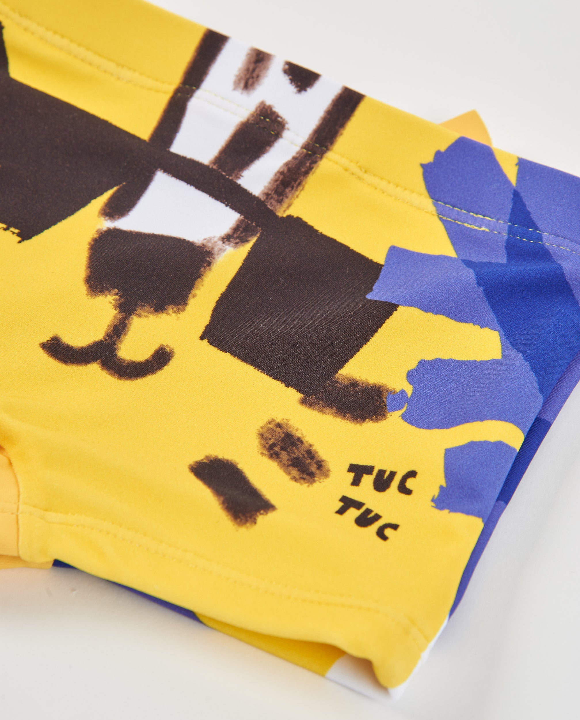 Tuc tuc costume boxer bambino bianco orecchie