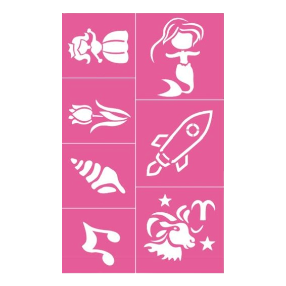 Snails Body Marker pennarelli corpo 14 pezzi stencil