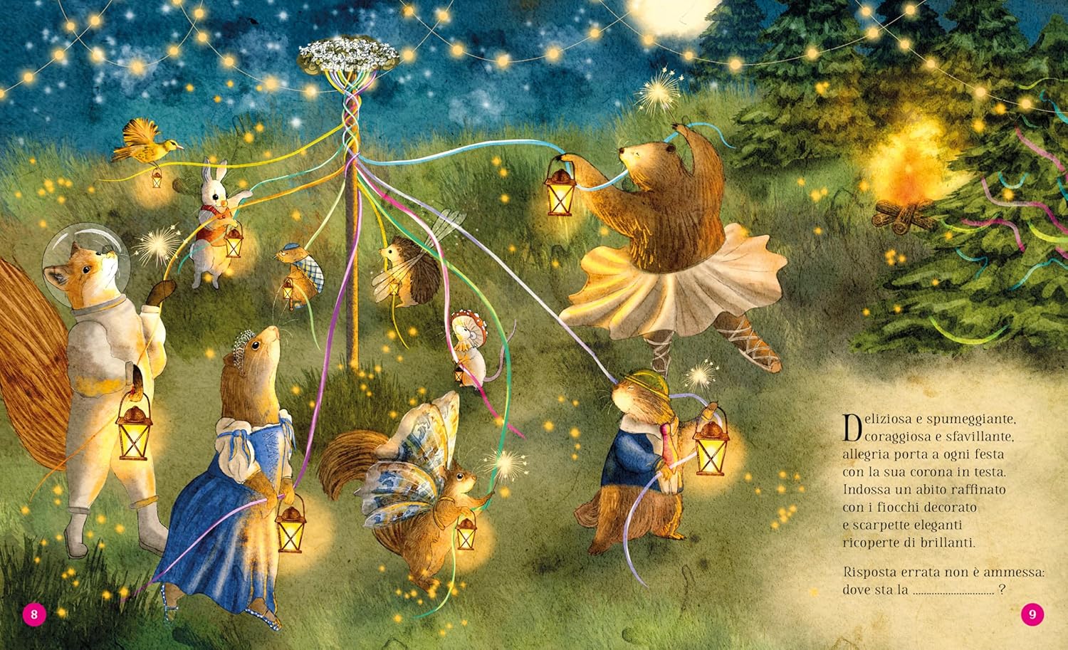 Sassi Carnevale nel bosco libro bambini 3 anni brossura
