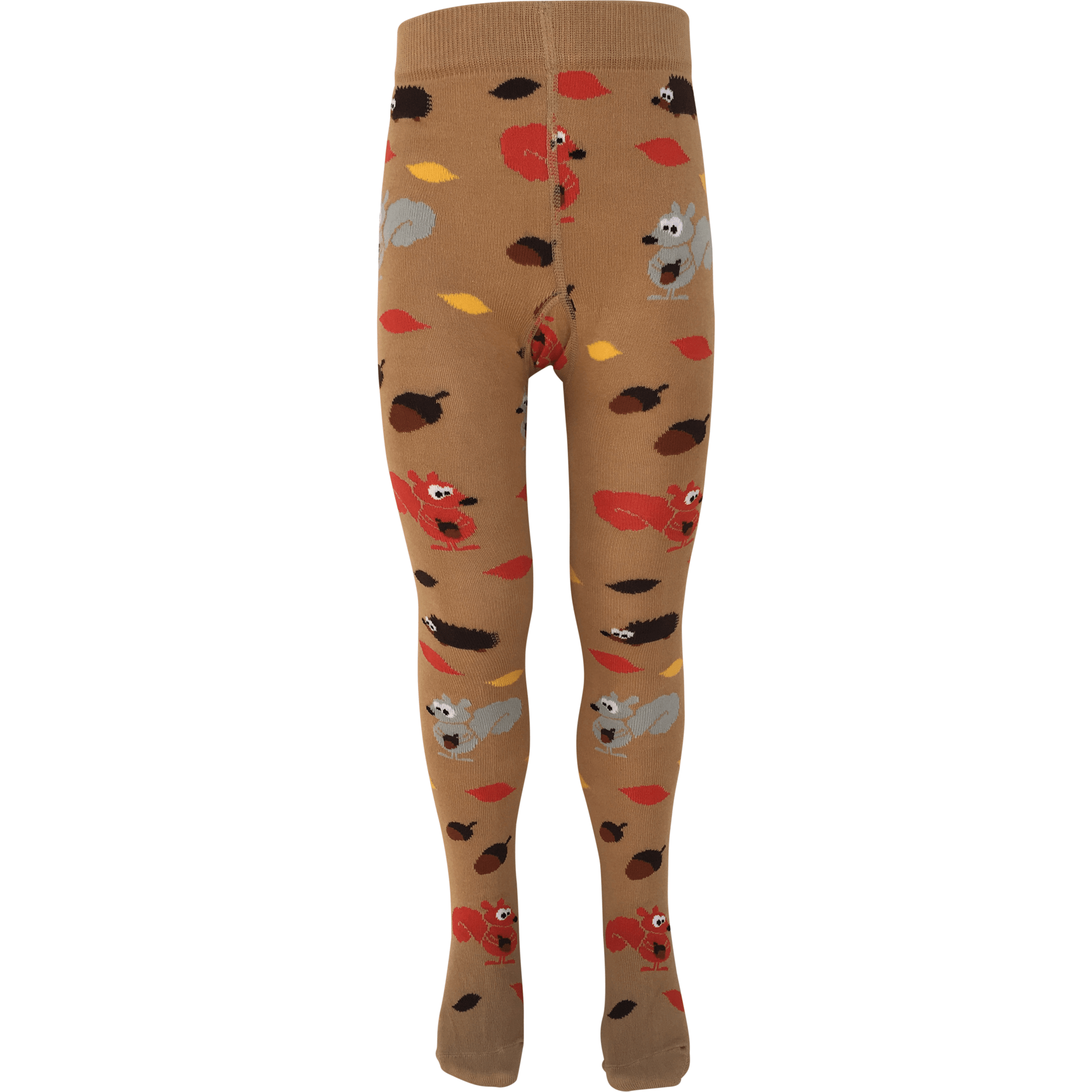 Slugs & Snails Autumn collant marroni scoiattoli bio