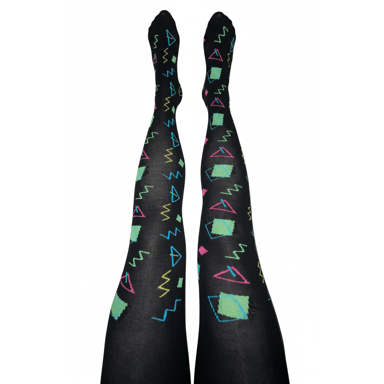 Slugs & Snails 80's Curtain collant donna cotone bio nero