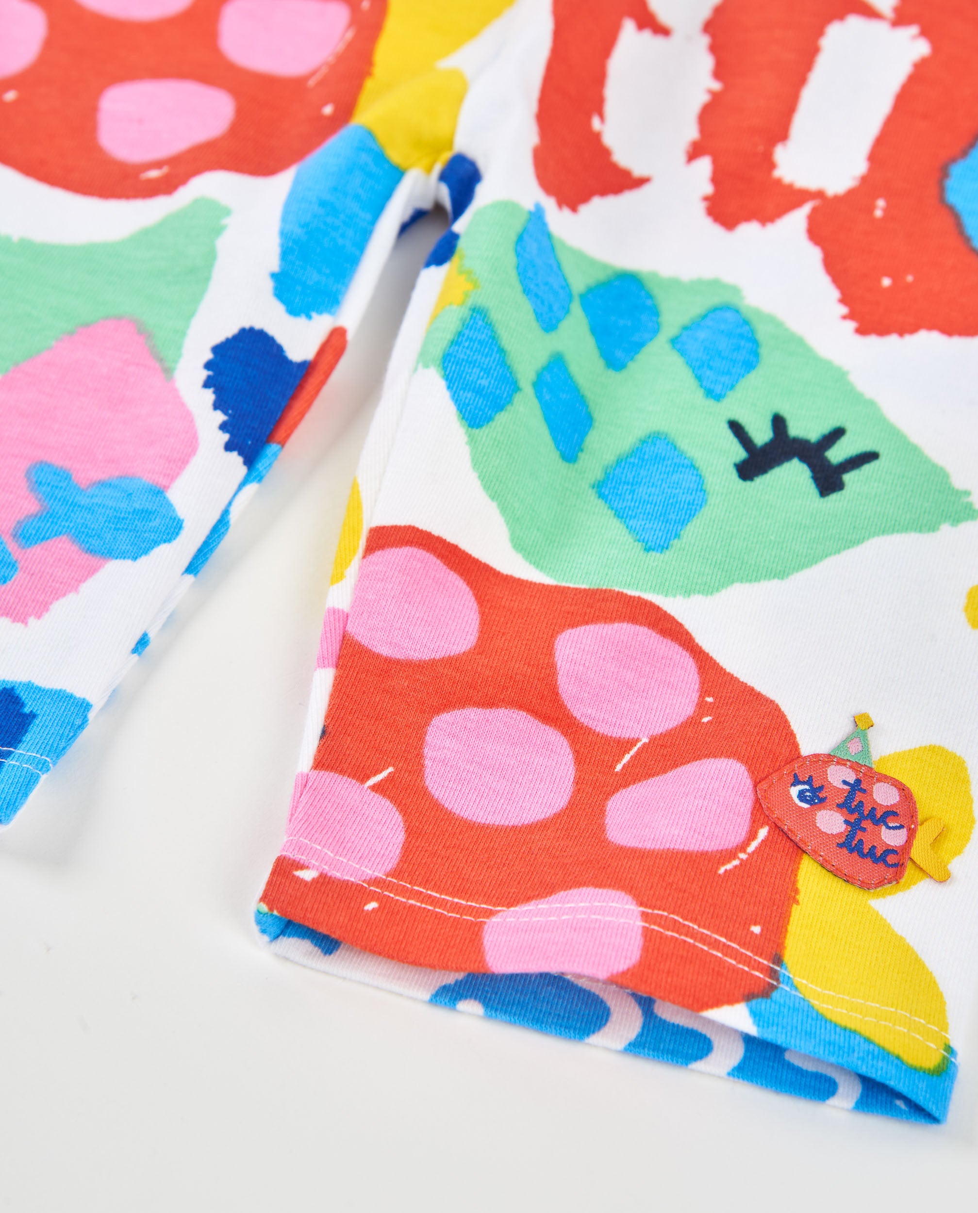 Tuc Tuc leggings bambina pinocchietto fantasia mare