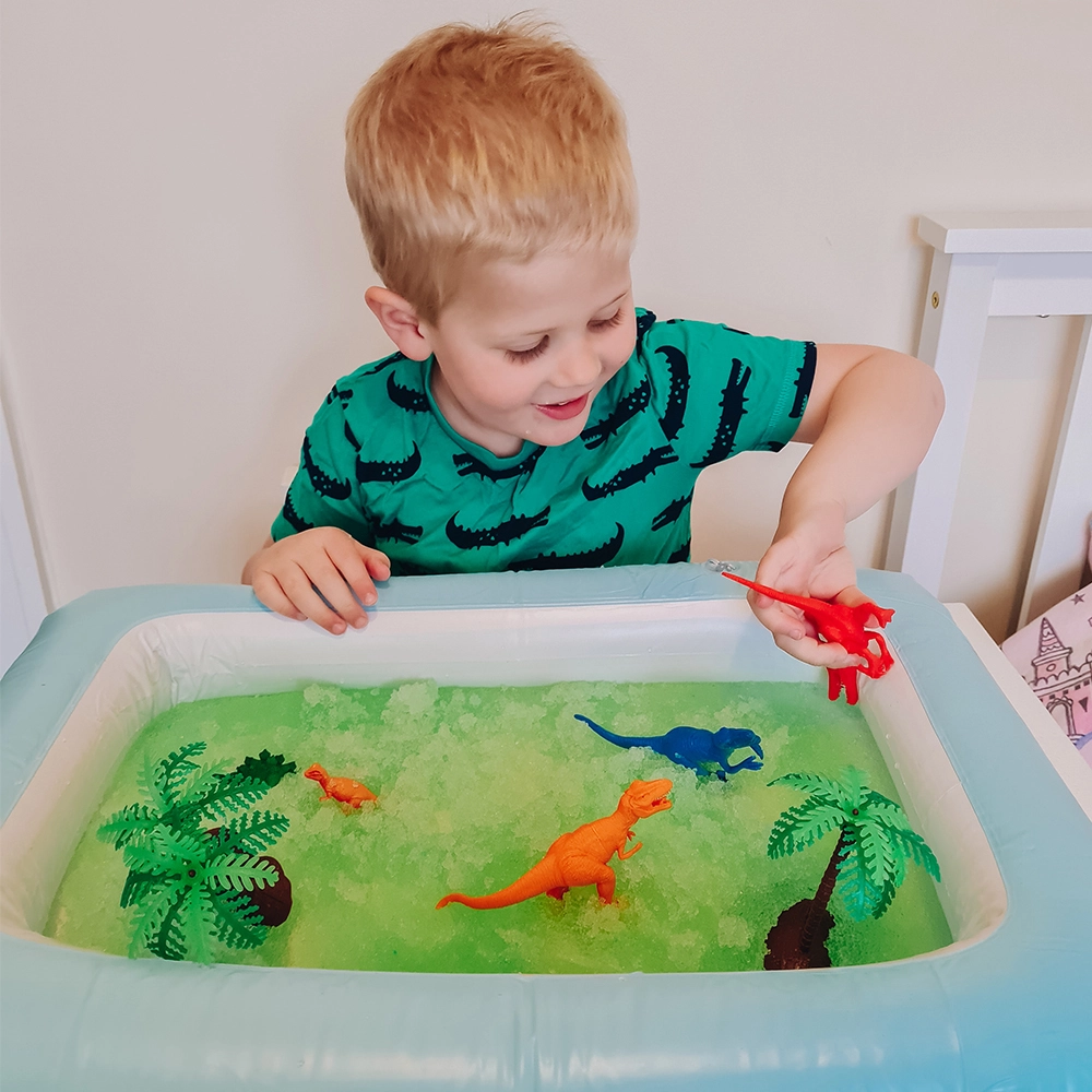 Zimpli Kids Gelli Adventures Dino kit sensoriale 5 usi