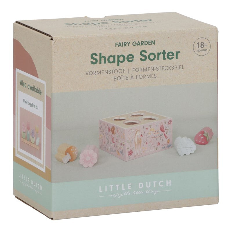 Little Dutch Fairy Garden incastro forme legno
