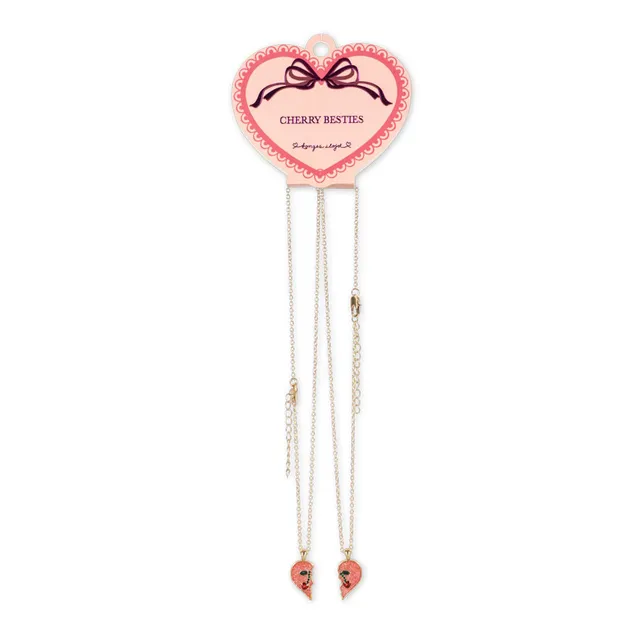 Konges Sløjd Cherry collane amicizia bambina set 2 senza nichel