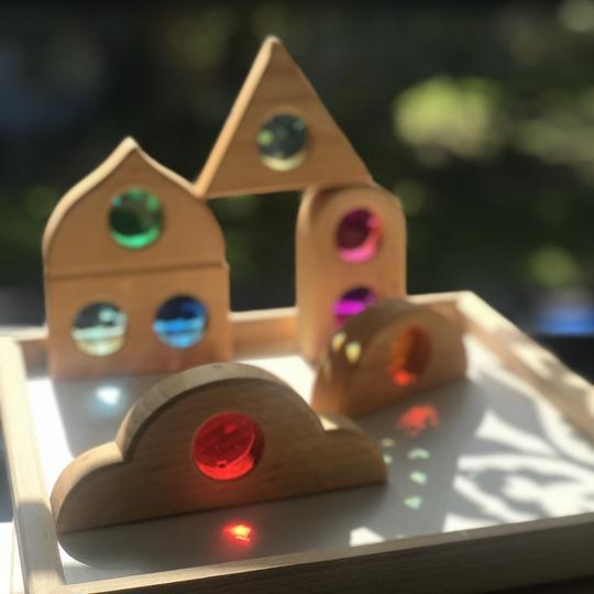 Bauspiel Fairytales Windows costruzioni 36 pezzi