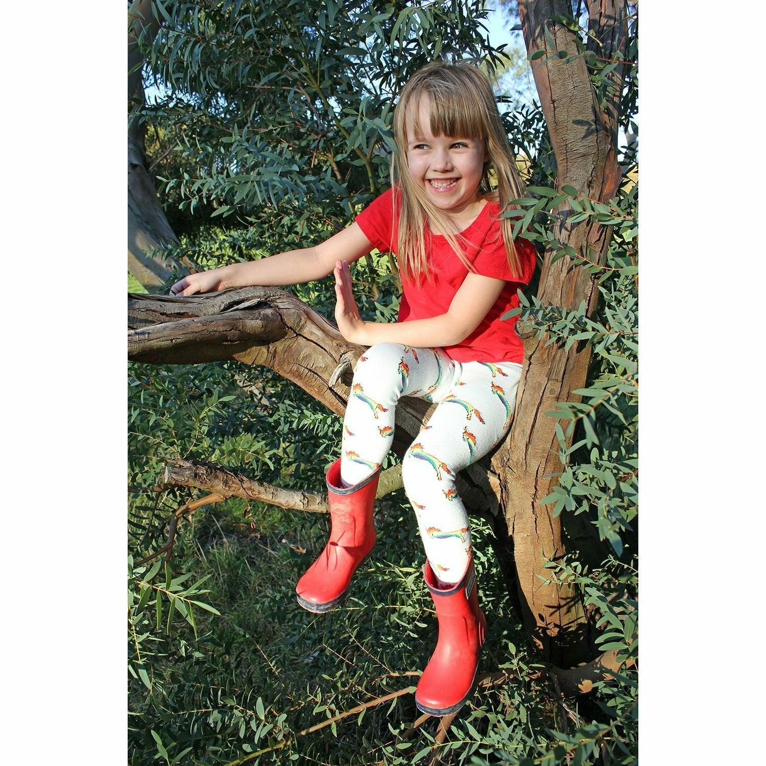 Slugs & Snails Evie Unicorn collant bimbi unicorni azzurri