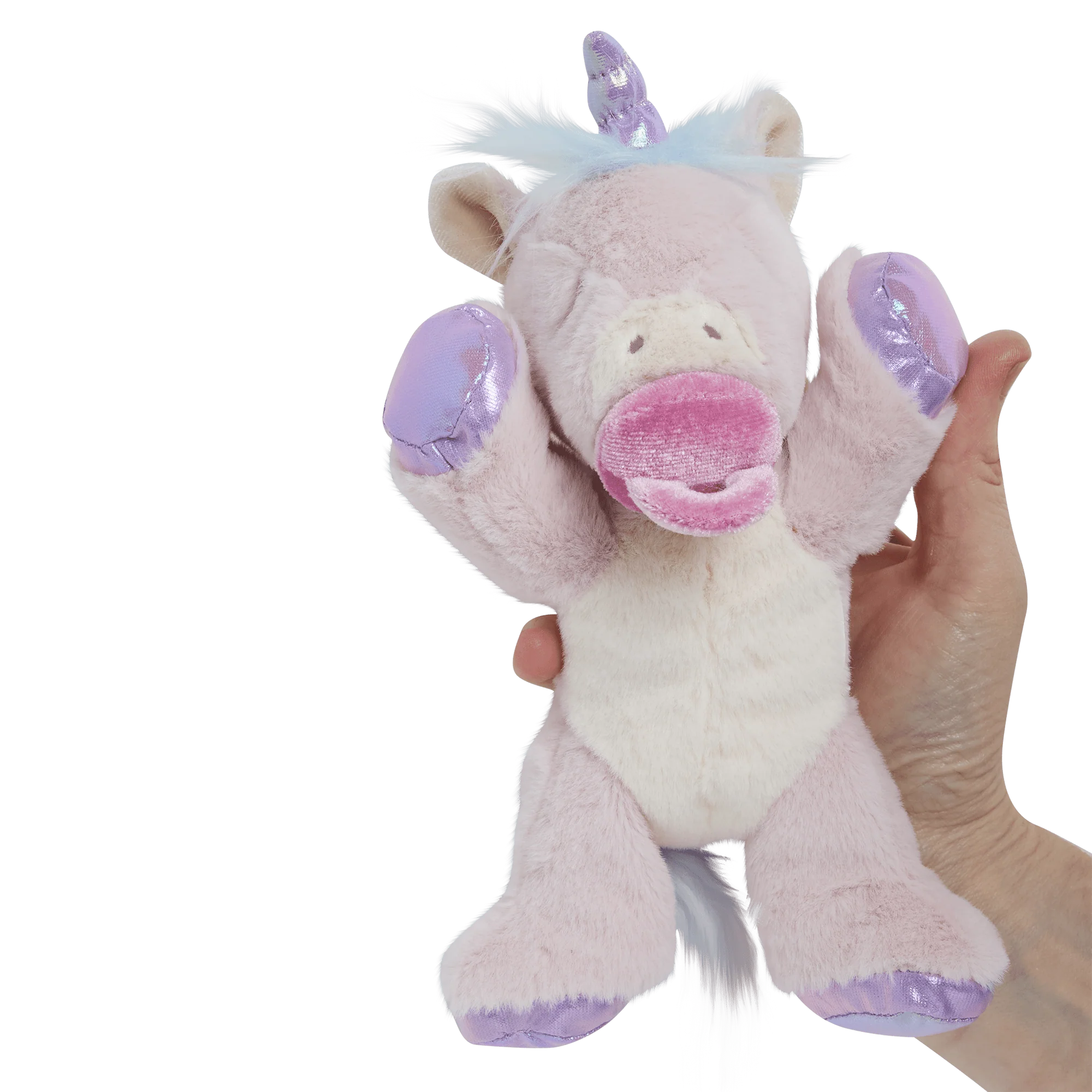 OlliElla Baby Sparkle Pink peluche unicorno magnetico