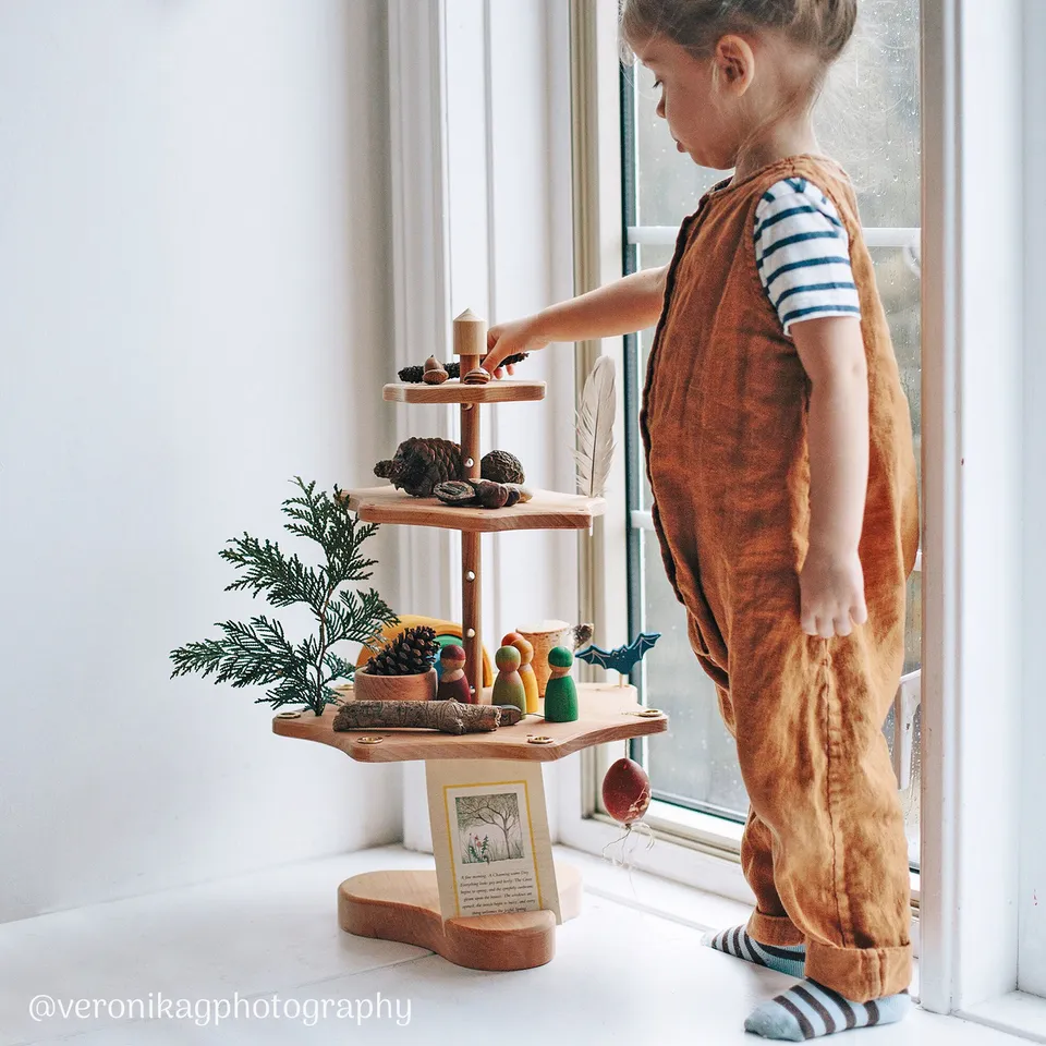 Grimm’s Festivity Stand alzatina stagioni legno