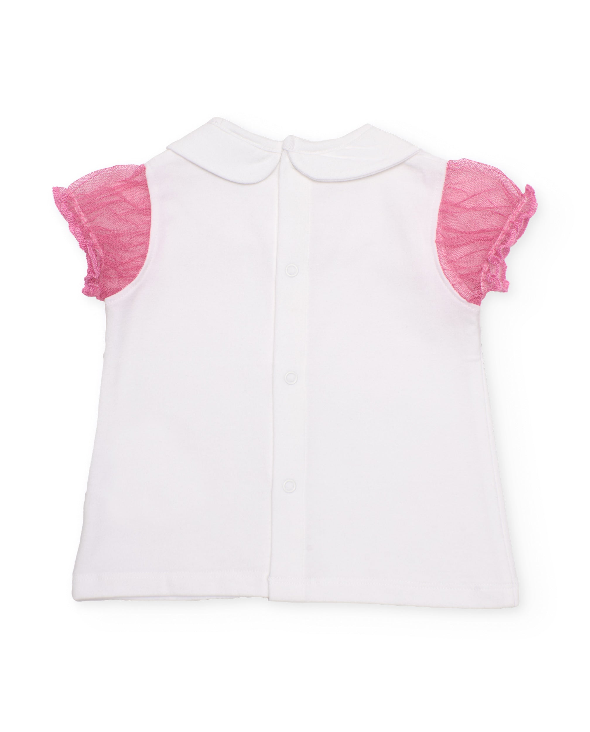 Tuc Tuc completo neonata rosa set 3 pezzi libellula floreale