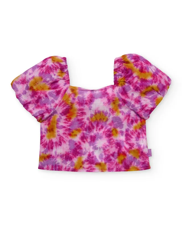 Tuc Tuc Camicetta Bambina Tie-Dye Fucsia