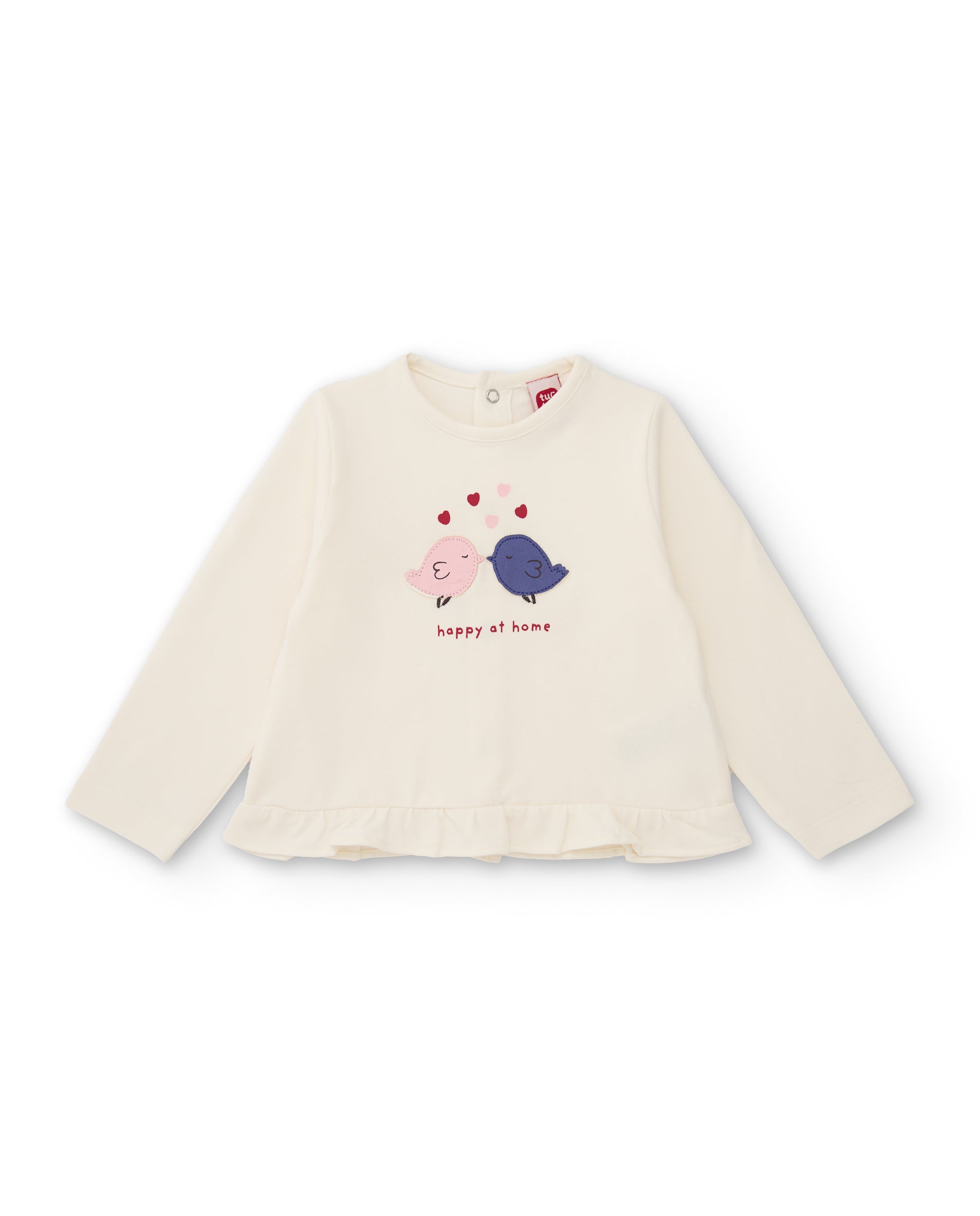 Tuc Tuc Sweet Dog tuta neonata rossa 3 pezzi con zip