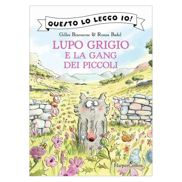 HarperCollins Lupo Grigio e la gang dei piccoli libro maiuscolo 32 pp