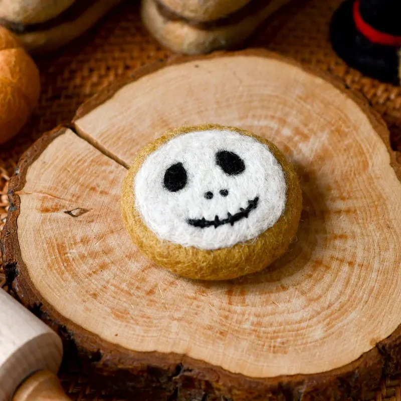 Tara Treasures Spooky Ghost biscotto feltro fantasma 5x9 cm