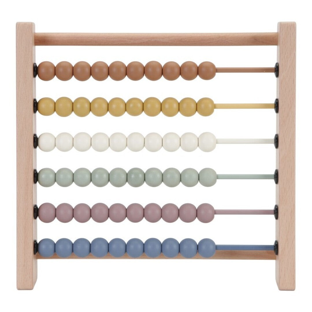 Little Dutch abaco legno arcobaleno per contare