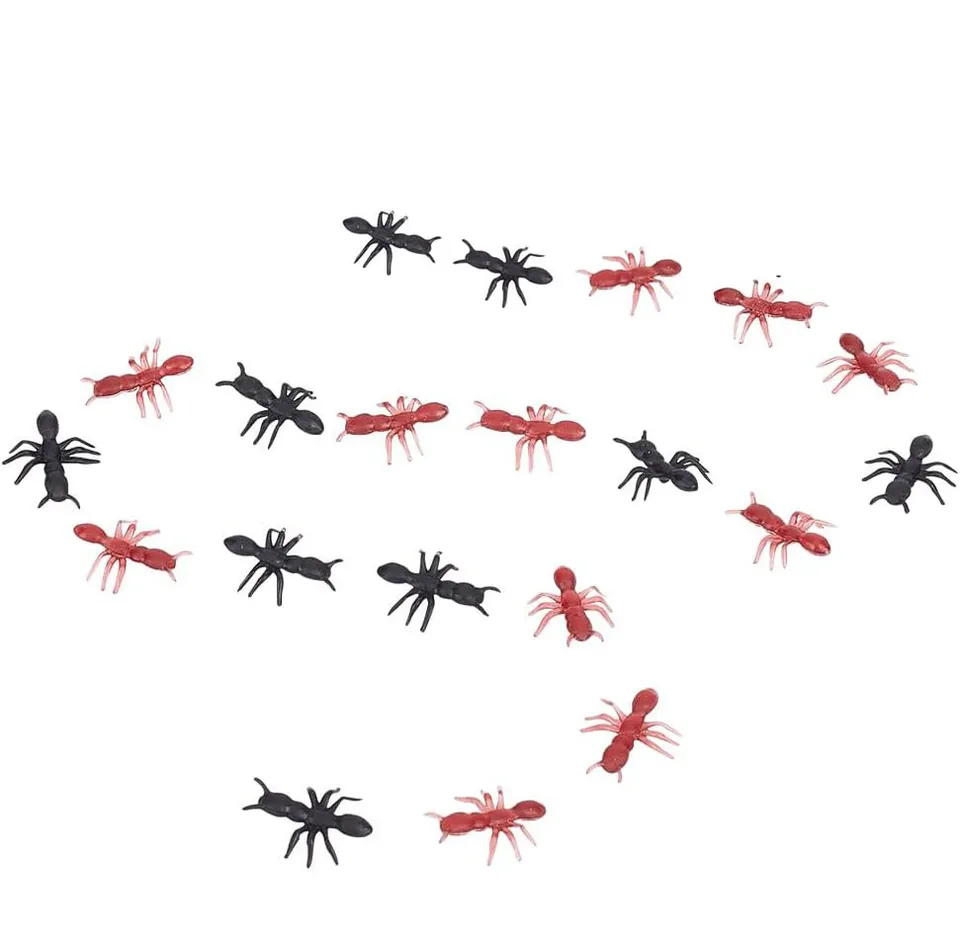 Baboo Kids Design Mini Formiche Decorazioni Tavolo Set 20 Plastica