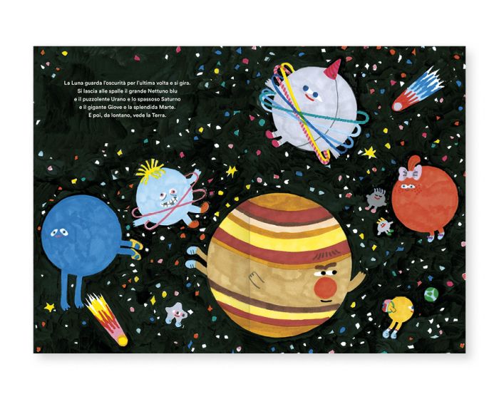 Corraini Il giorno in cui la luna e la terra litigarono libro 5 anni