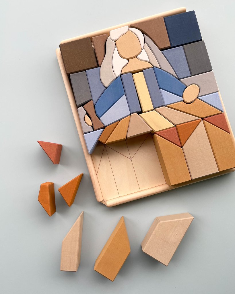 Raduga Grez Infante Set Costruzioni Legno dai 3 Anni
