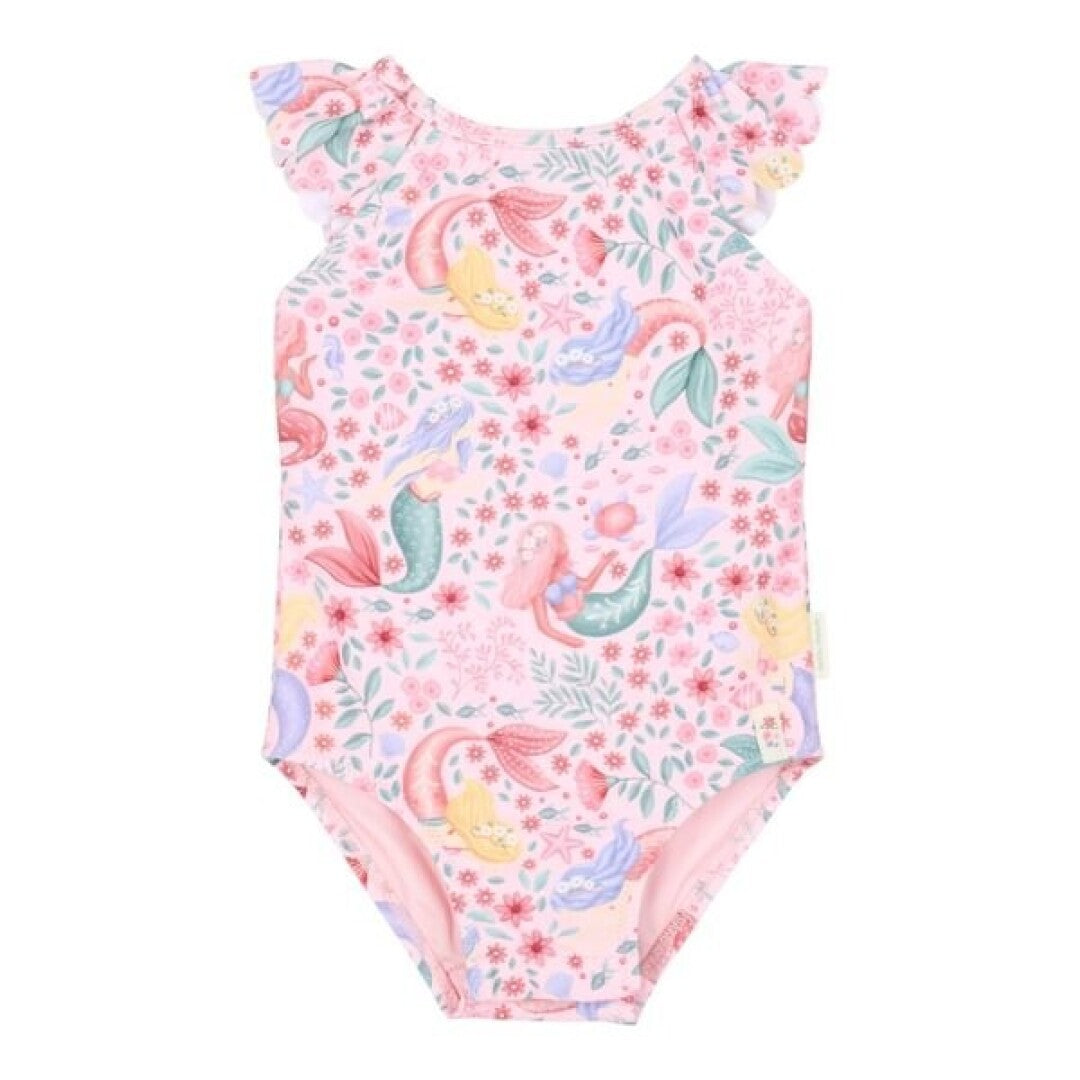 Little Dutch costume bambina rosa sirene con volant