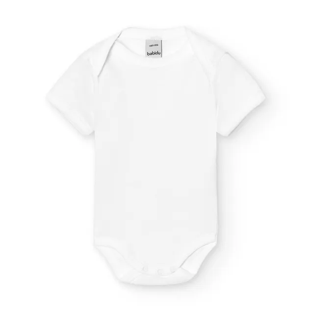 Babidu Body Manica Corta Americano 9-12 mesi cotone