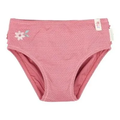 Little Dutch mutandina costume rosa conchiglie UPF 40+