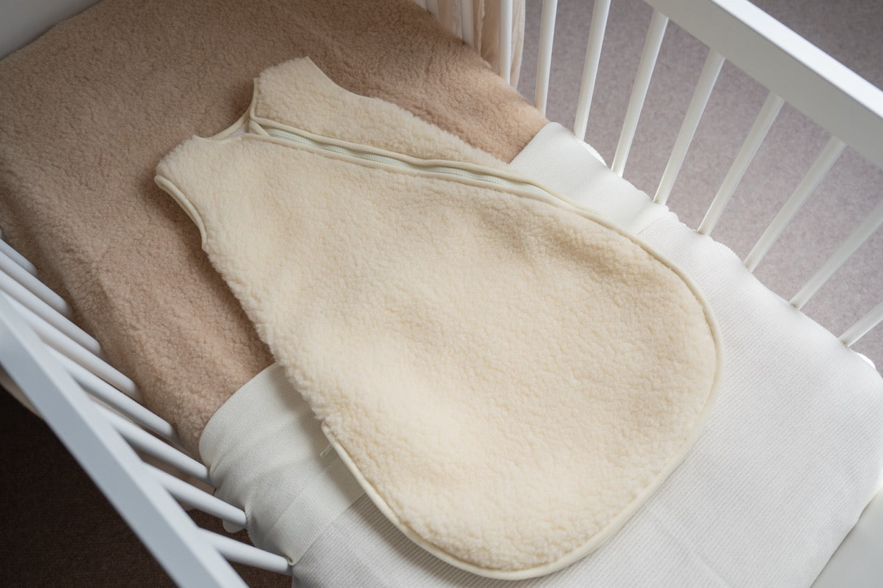 Kico Label sacco nanna invernale lana merino 70 cm naturel