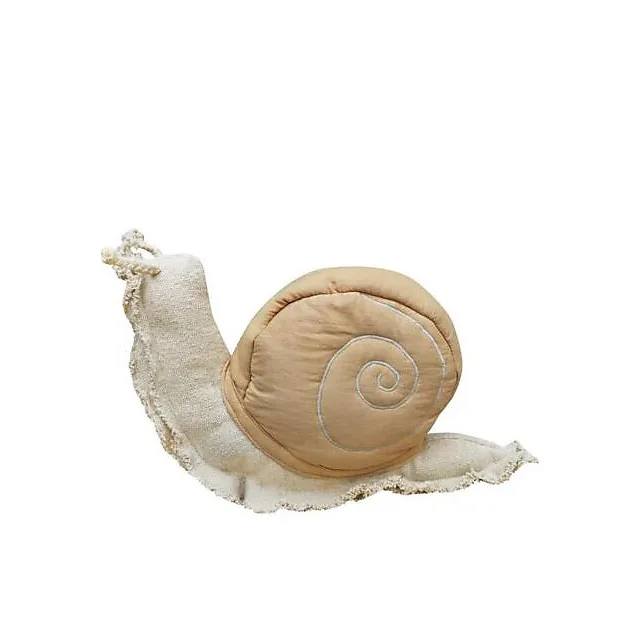 Lorena Canals Fantasy Garden Lazy Snail cuscino 22x40 cotone