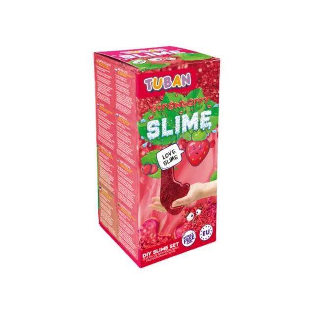 Tuban Strawberry kit slime fai da te fragola glitter